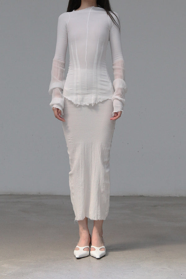 marc le bihan corset 26935-E21 WHITE